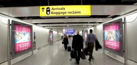 英国留学－抵达机场